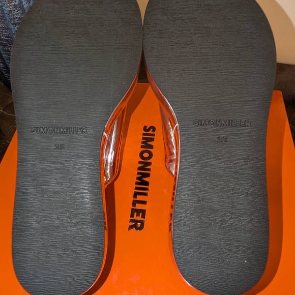 Simon Miller Silver Metallic 'Cloudy Platform' Bubble Clogs - Size 38 (US 7.5-8) - Picture 3 of 11